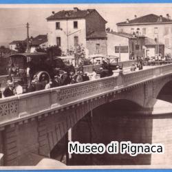 1921 (16 luglio inaugurazione) - Forlì - Ponte sul fiume Montone (Omaggio dell'Impresa costruttrice Fussi & Benini)