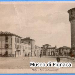 1935 vg - Forlì Torre dell'Acquedotto (Porta Ravaldino)