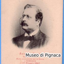 1902ca nv - Antonio Fratti Deputato di Forlì - morto eroicamente a Domokos