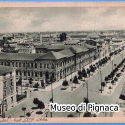 1936 vg Forlì - Viale XXVIII Ottobre - Annullo Corso Graduati ONB (tassa ridotta)
