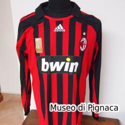 Paolo Maldini - Maglia Milan 2007-08 Fronte (ex collezione)