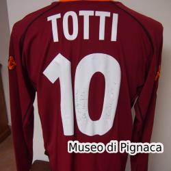 Francesco Totti - Maglia Roma 2001-02 (Retro)