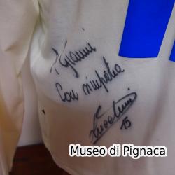 Stefano Lucchini - Maglia Italia Under 21 Europei 2002 (dettaglio)