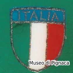 Gino Pivatelli - maglia verde nazionale giovanile (dettaglio scudetto)