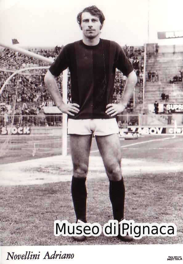 Adriano Novellini - ala - al Bologna dall'ottobre 1972 al 1974