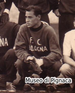 Angelo Boccardi - portiere - al Bologna dal 1947 al 1956