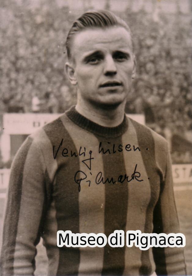 Axel Pilmark - mediano destro - al Bologna dal 1950 al 1959