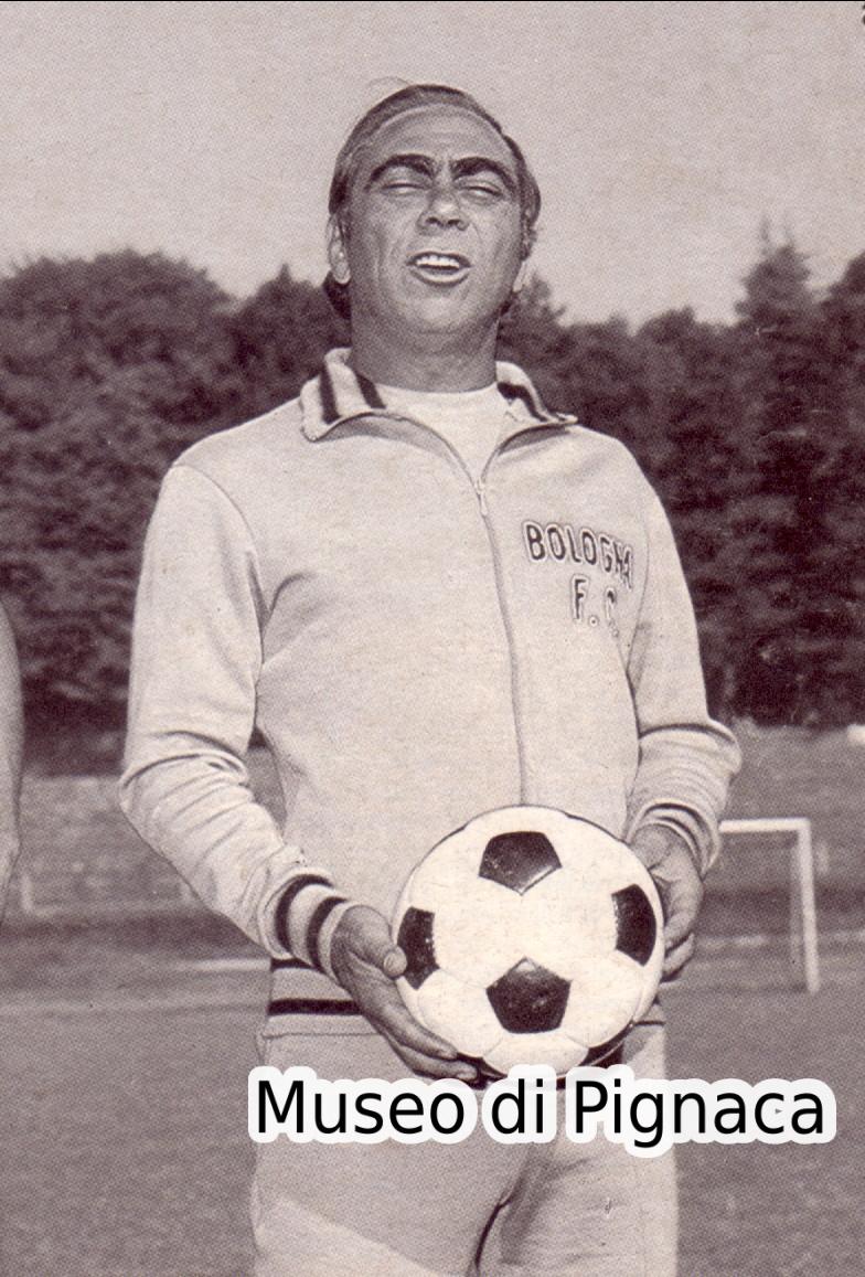 Bruno Pesaola - allenatore del Bologna dal 1972 al 1976 e dal 1977 al 1979