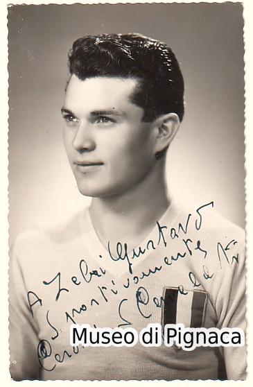 Cesarino Cervellati - 1951, cartolina autografa