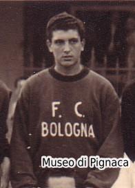 Francesco Pantaleoni - mezzala - al Bologna dal 1950 al 1955