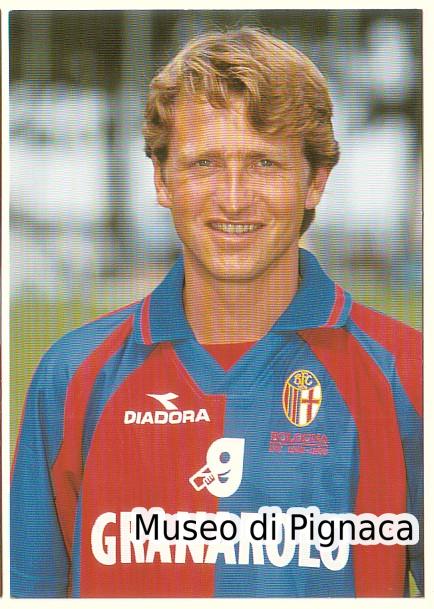 Giancarlo Marocchi -  centrocampista al Bologna dal 1982