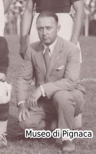 Jozsef Nagy - allenatore - al Bologna nel 1932-33