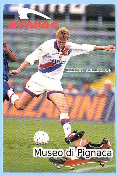 Kennet Andersson - Centravanti - al Bologna dal 1996
