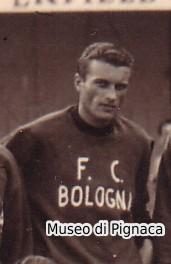 Livio Filiput - attaccante - al Bologna dal 1950 al 1952