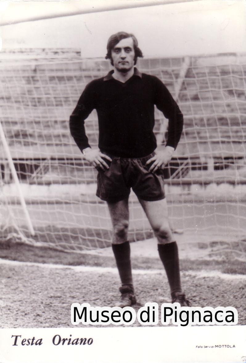 Oriano Testa - portiere - al Bologna dal 1966 al 1972