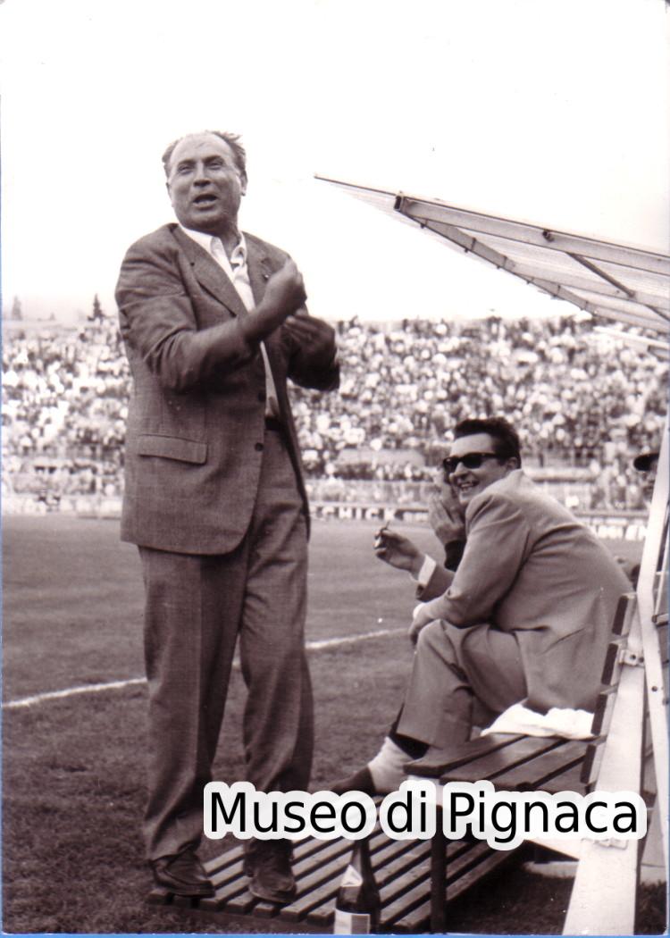 Oronzo Pugliese - allenatore al Bologna nel 1969 e nel 1972