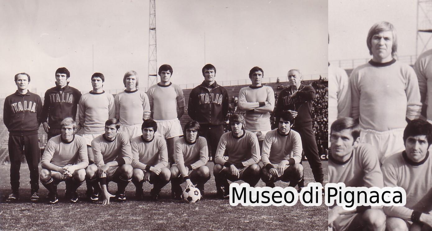 Tazio Roversi in Nazionale (1971)