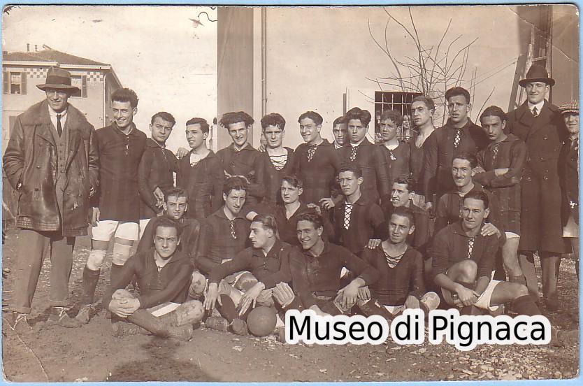 1921-22 Bologna FC - Cartolina fotografica (Tensi -Campagnoli)