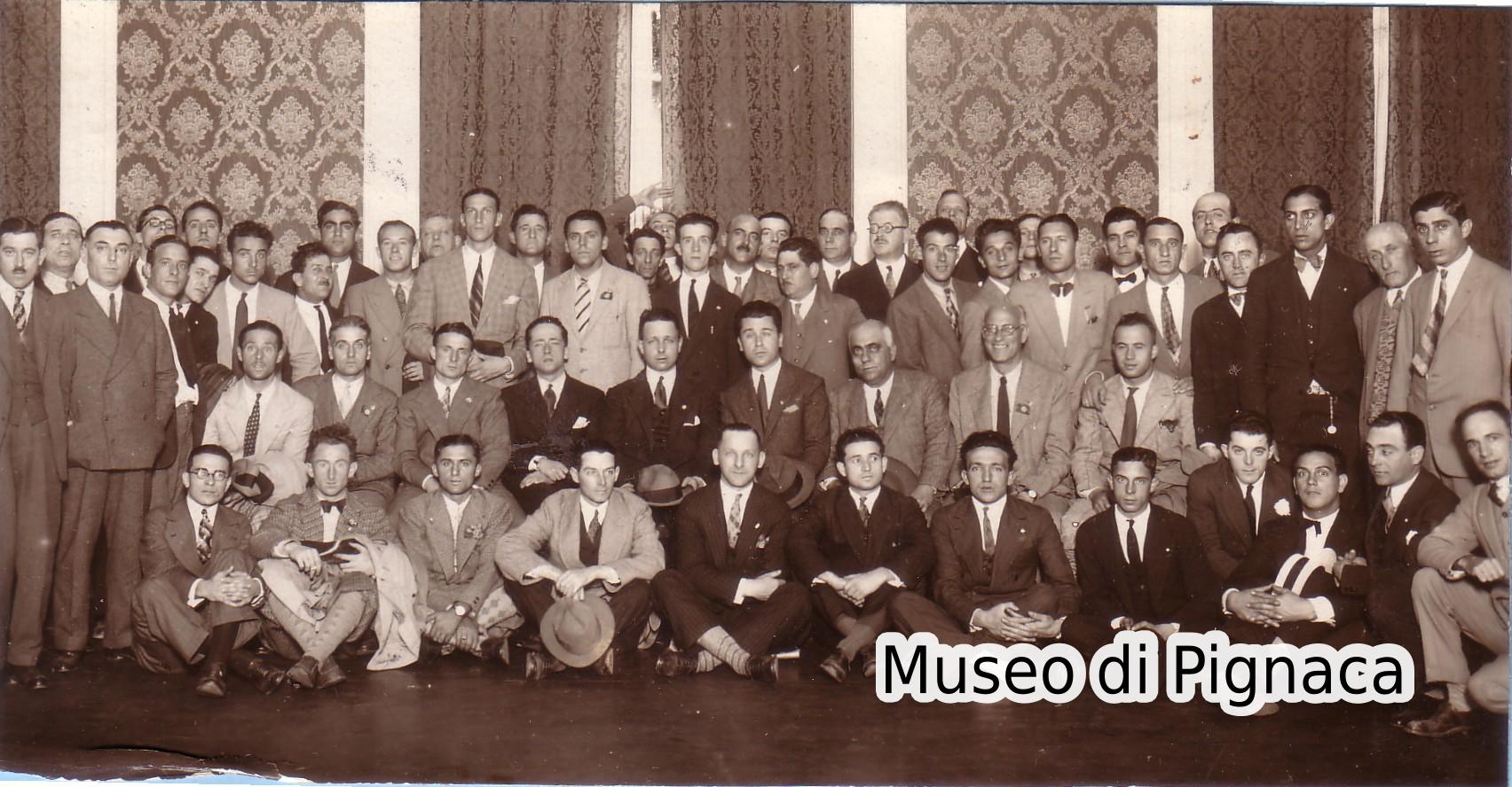 1929 (27 luglio) - Il ricevimento del Bologna all'Hotel Esplanade di San Paolo