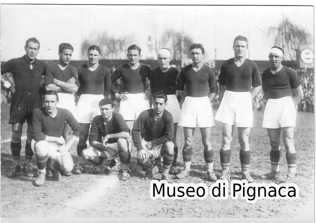 1933-34 Bologna Sportiva (Formazione vs Padova 18 marzo 1934)