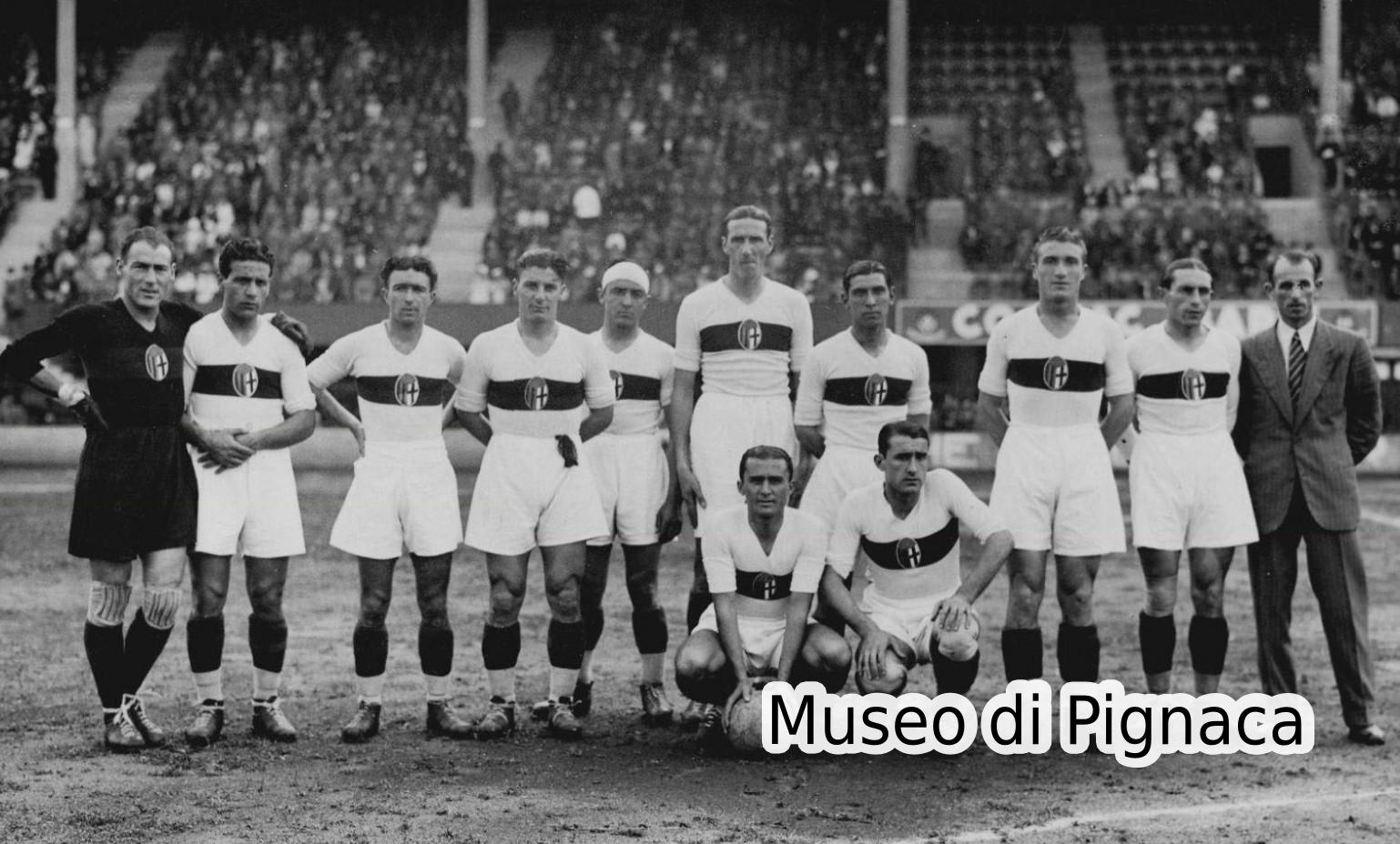 1932 (19 giugno) - quarti di finale Coupe Europe Centrale - Bologna vs Sparta Praga