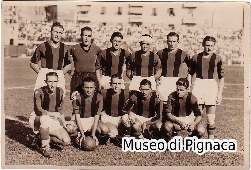 1934-35 Formazione Bologna Sportiva - (vs Sampierdarenese)