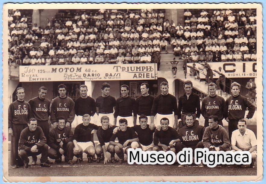 1951/52 fotografia Bologna FC (effettivi)