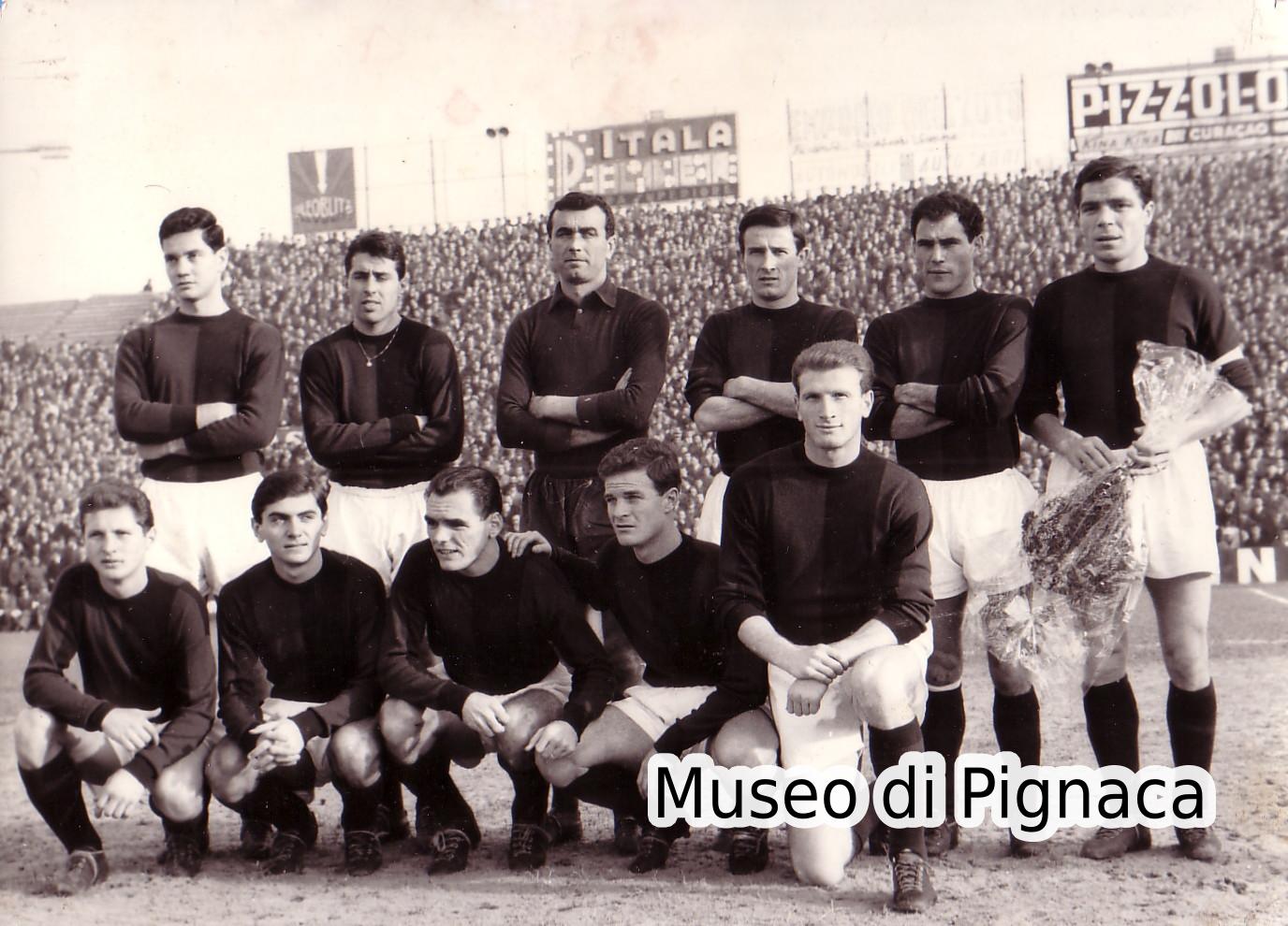 1960-61 (8 gennaio) - Formazione schierata a Padova