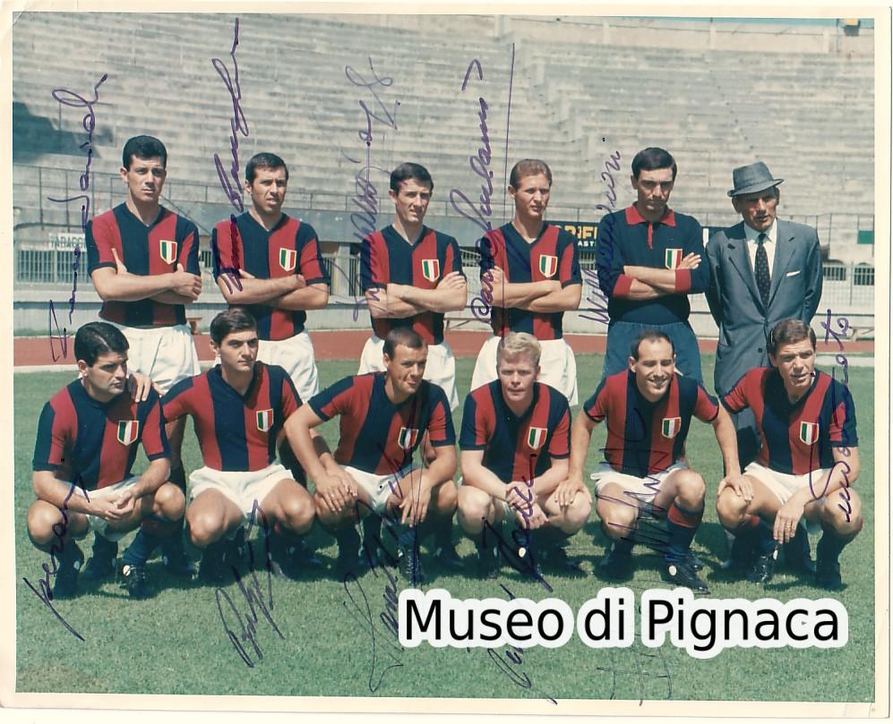 Bologna 1964 1965 fotografia con autografi originali