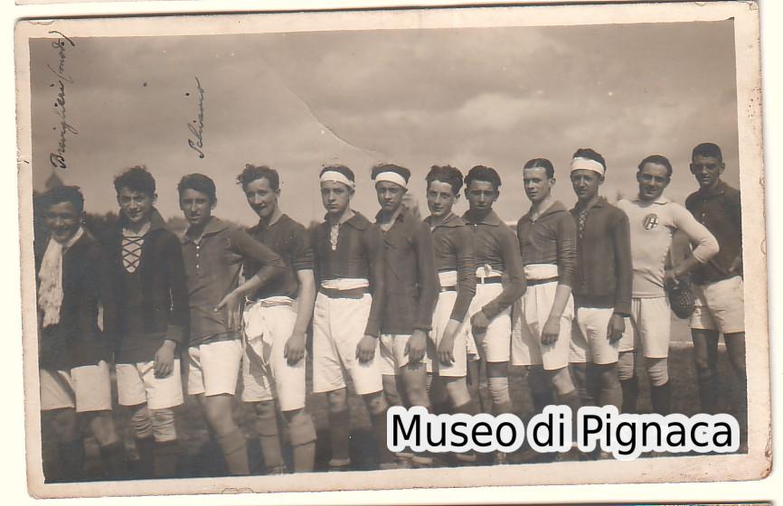 Bologna FC 1920 squadra giovanile con Schiavio