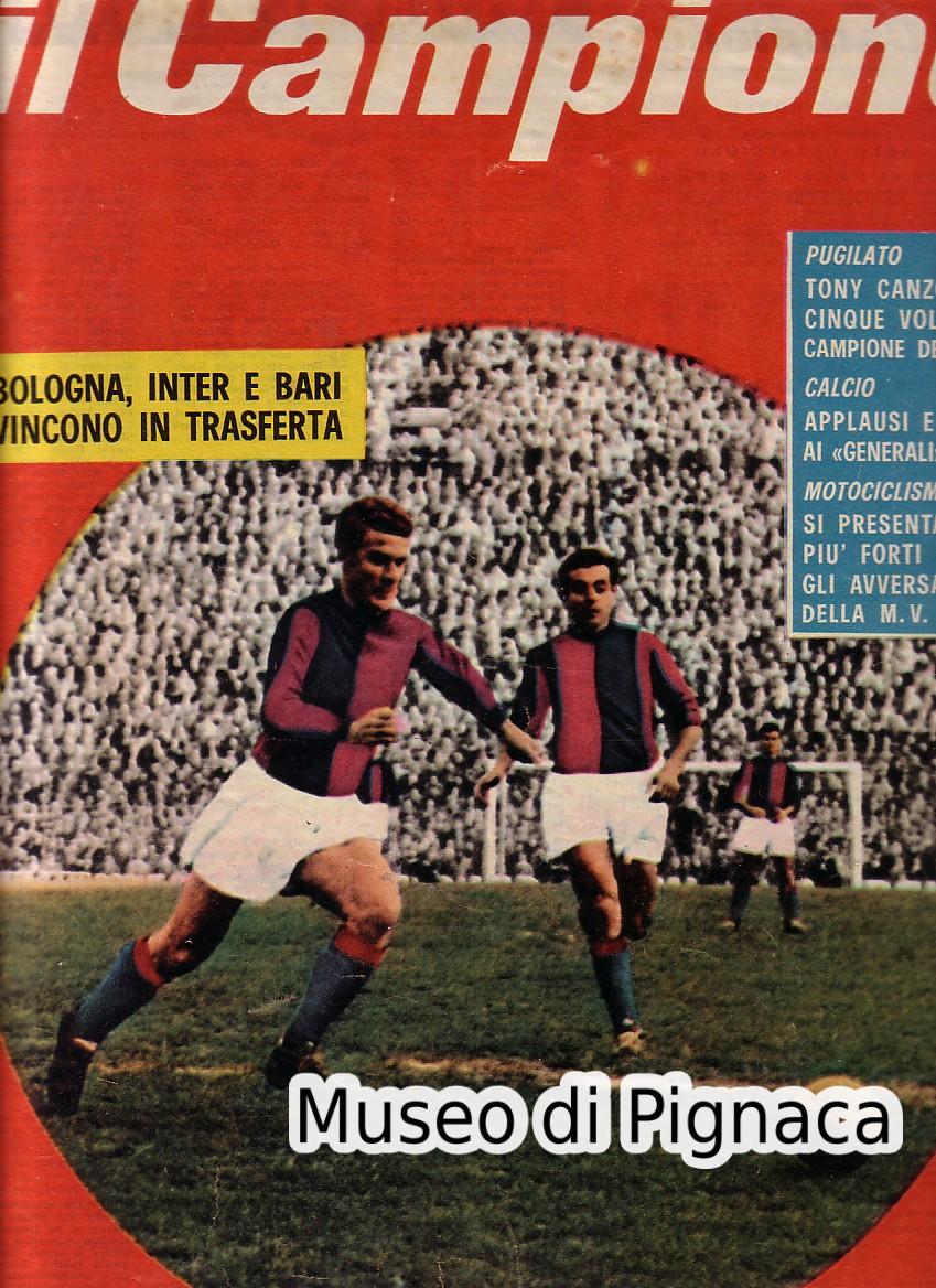 1959 dicembre - Il Campione - Bologna vittorioso a Roma