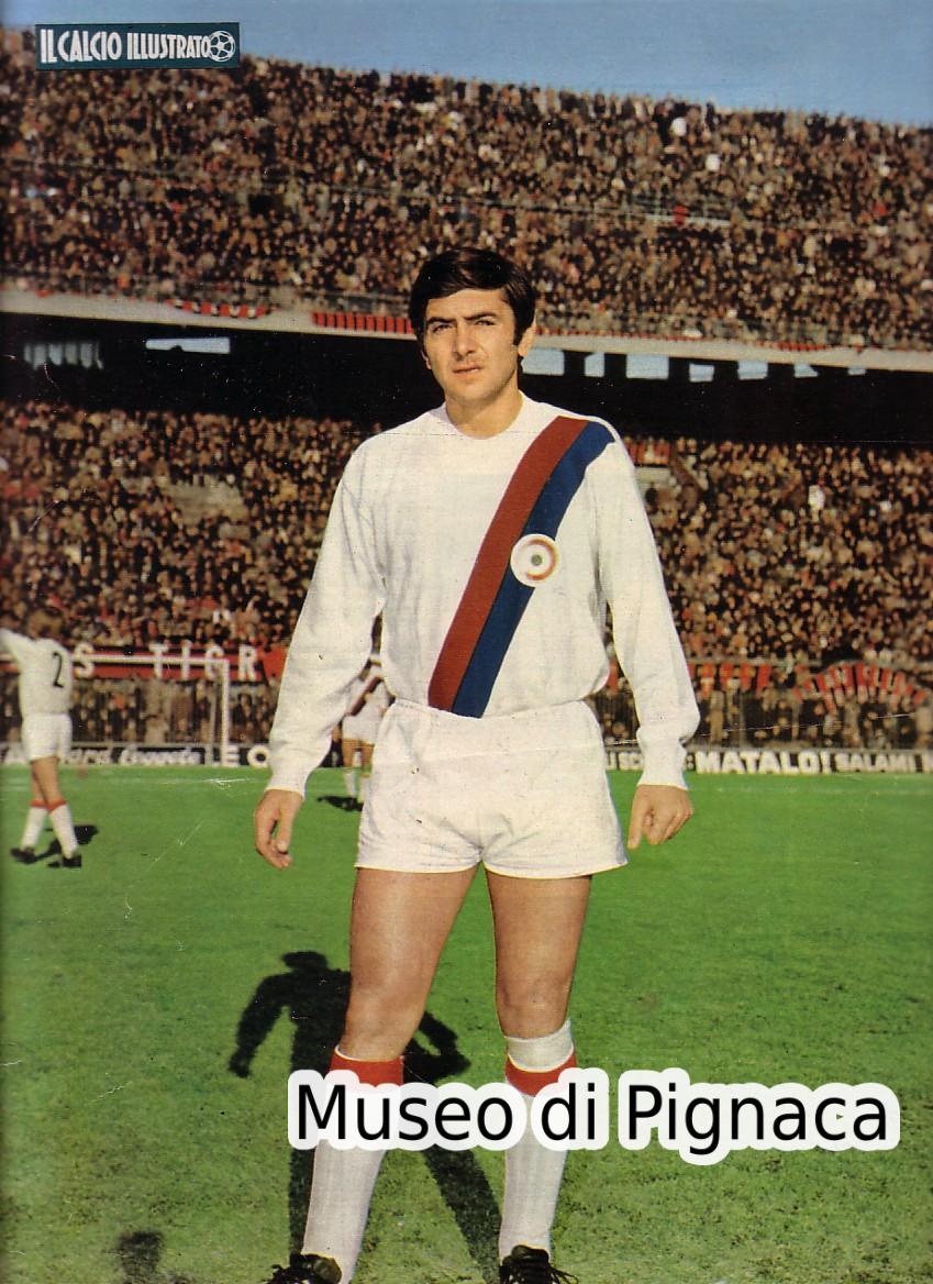 1971 marzo - Il Calcio Illustrato - Giacomo Bulgarelli merita la copertina