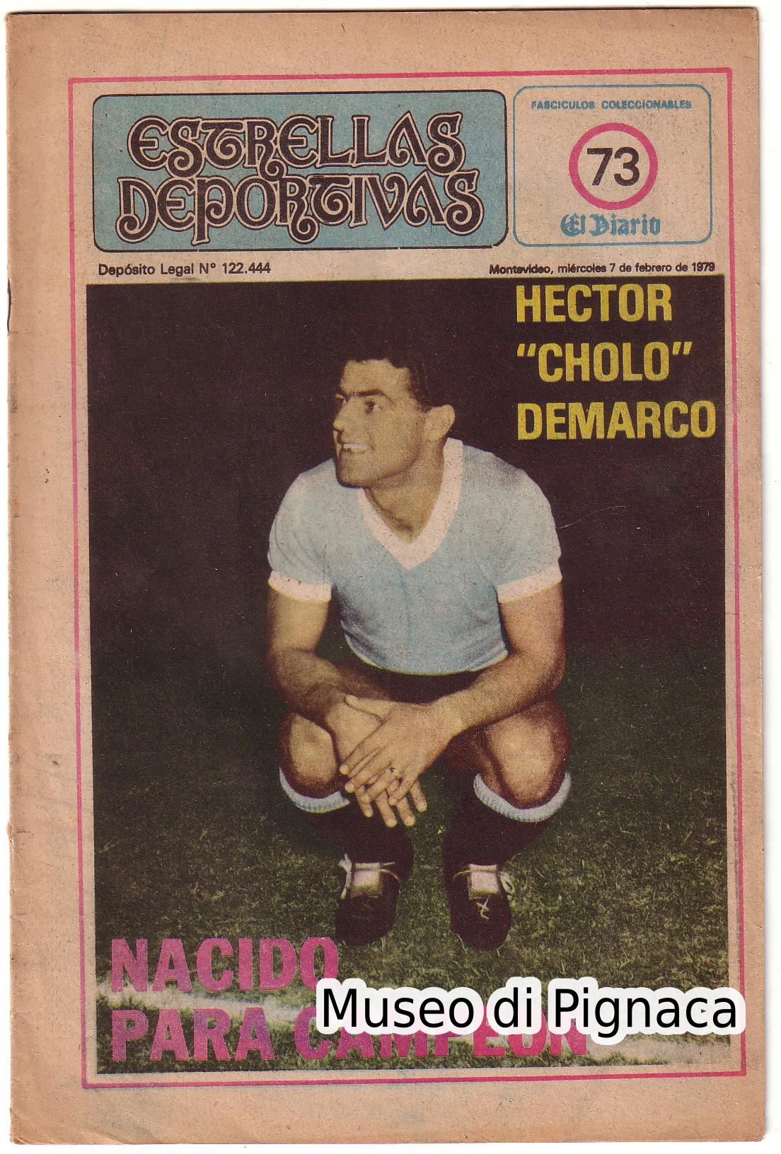 Estrellas Deportivas (Magazine Uruguay) dedicato ad Hector Demarco