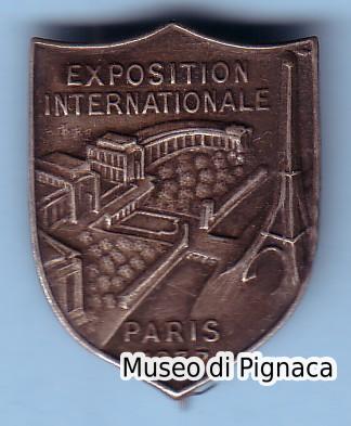 1937 distintivo Exposition International Paris (*)