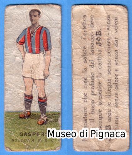 1934 JOB (cartine per sigarette) - figurina Gasperi Bologna SSC