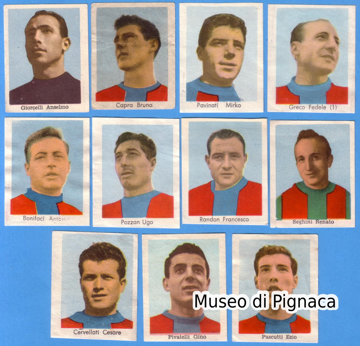 Edizioni Sport Napoli 1956/57 - figurine Bologna FC