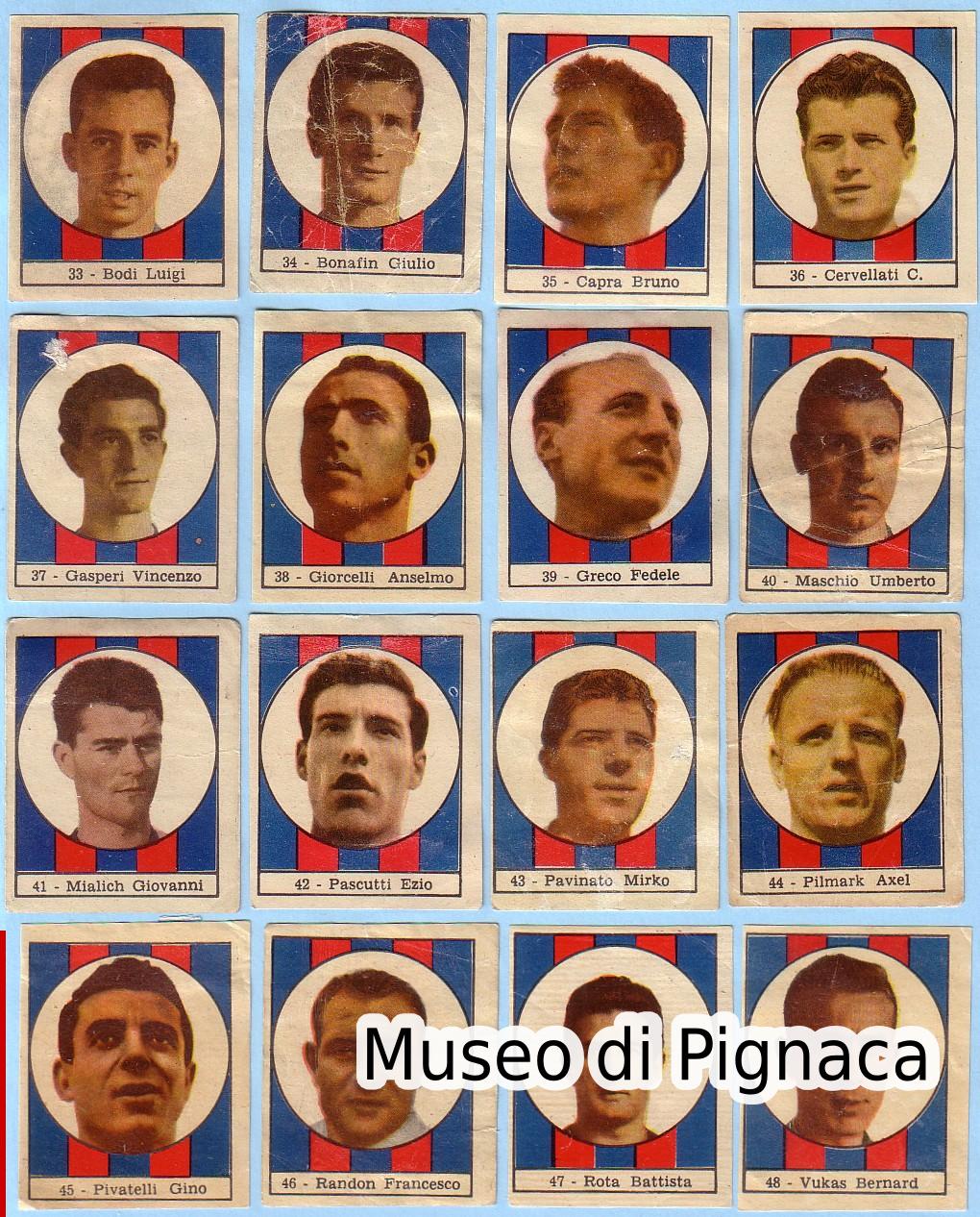 1957-58 (Edizioni SPORT - Napoli) - figurine Bologna FC