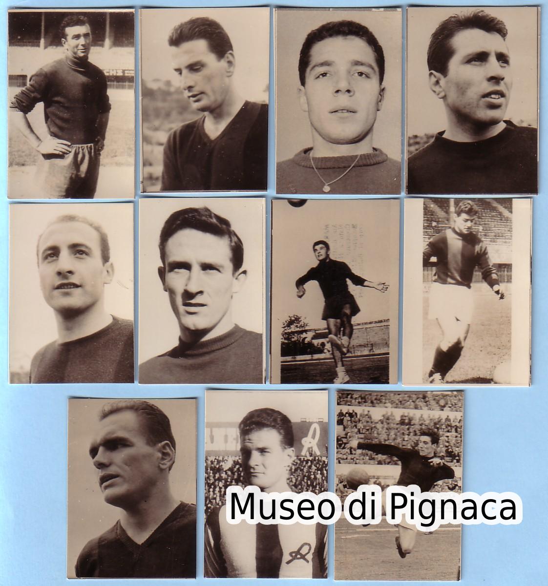 1960-61 (Busta Gallina - editore N GALLI di via Pavia 38 Roma) - figurine Bologna FC