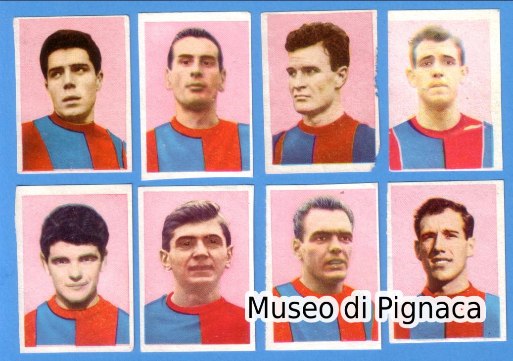 1960-61 LAMPO (Milano) - Assi del Calcio - figurine Bologna FC