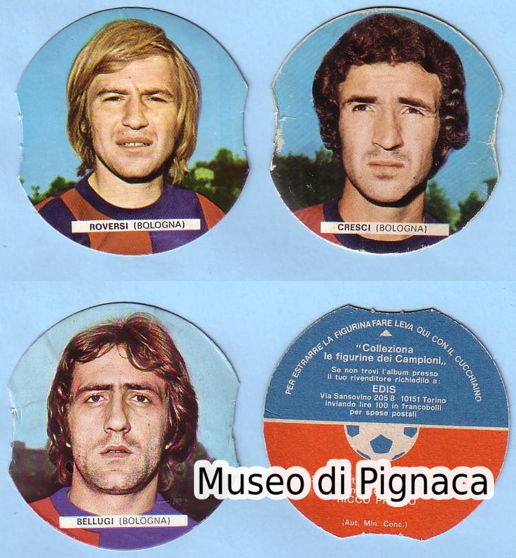 1973-74 edizioni EDIS per gelati MOTTA - figurine Bologna FC
