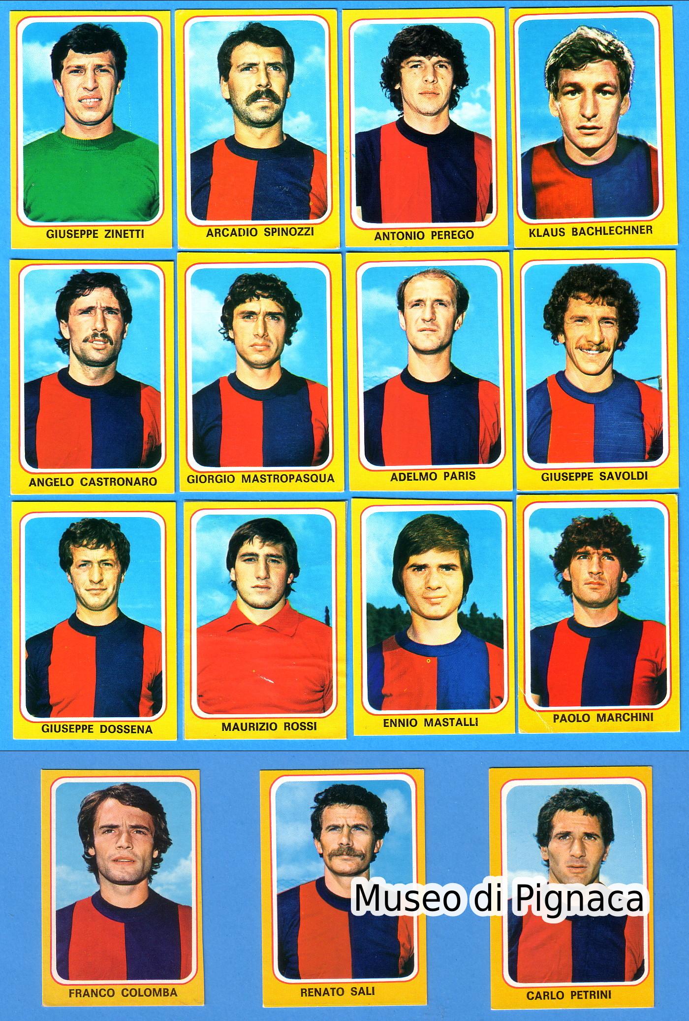 1979-80 EDIS figurine Bologna FC