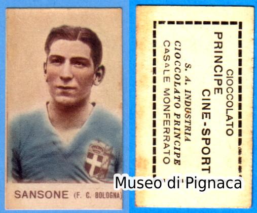 1933/34 - Cioccolato Principe Cine-Sport (Casale Monferrato) - figurina Sansone