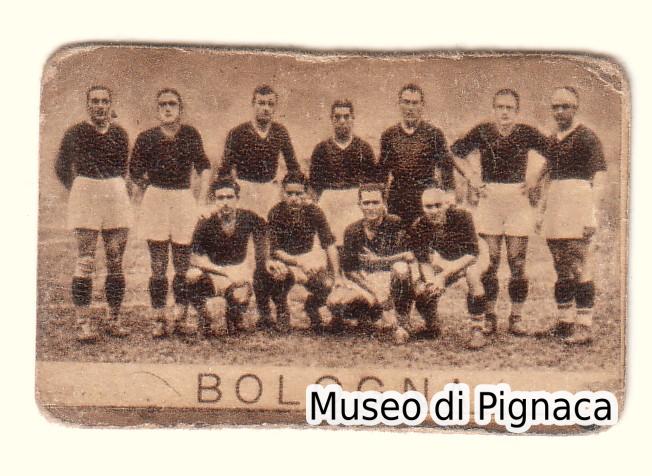 cioccolato ZAINI Milano 1935ca figurina Bologna FC