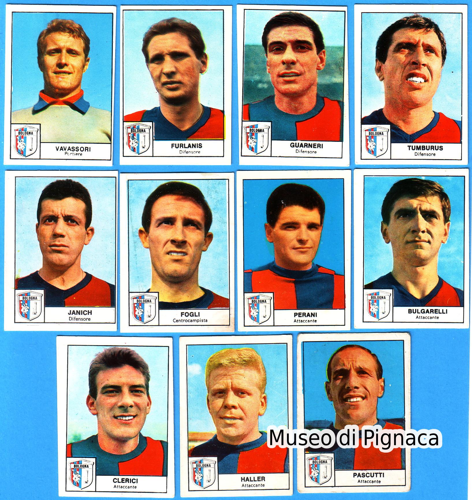 Editrice RELI' 1967-68 - Figurine Bologna FC