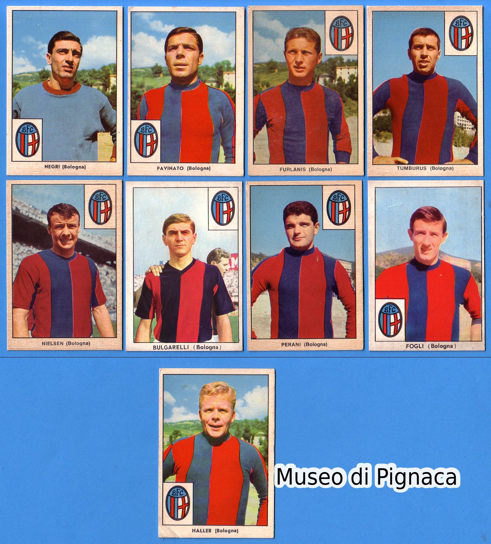 Edizioni TAVER-MATIC 1965-66 figurine Bologna FC