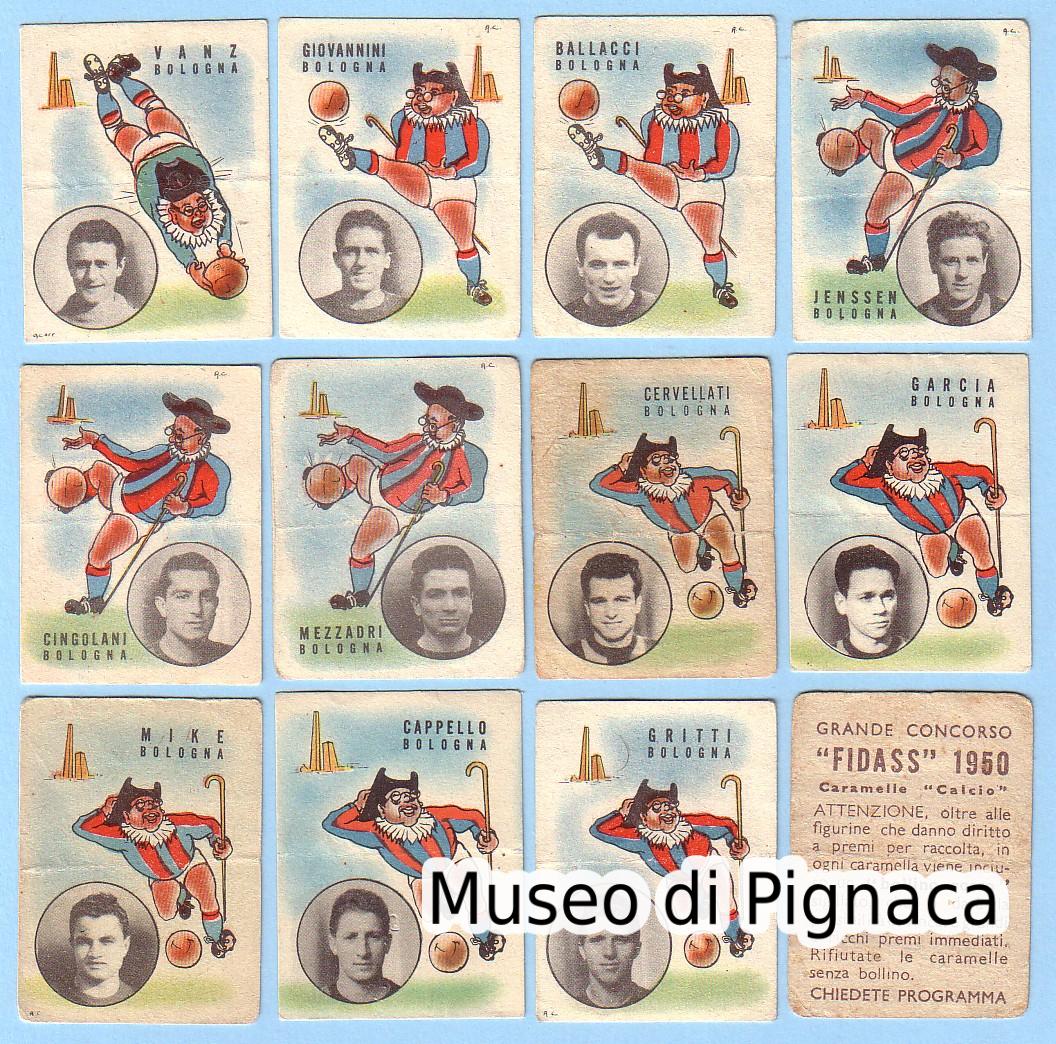 FIDASS 1950 figurine Bologna FC