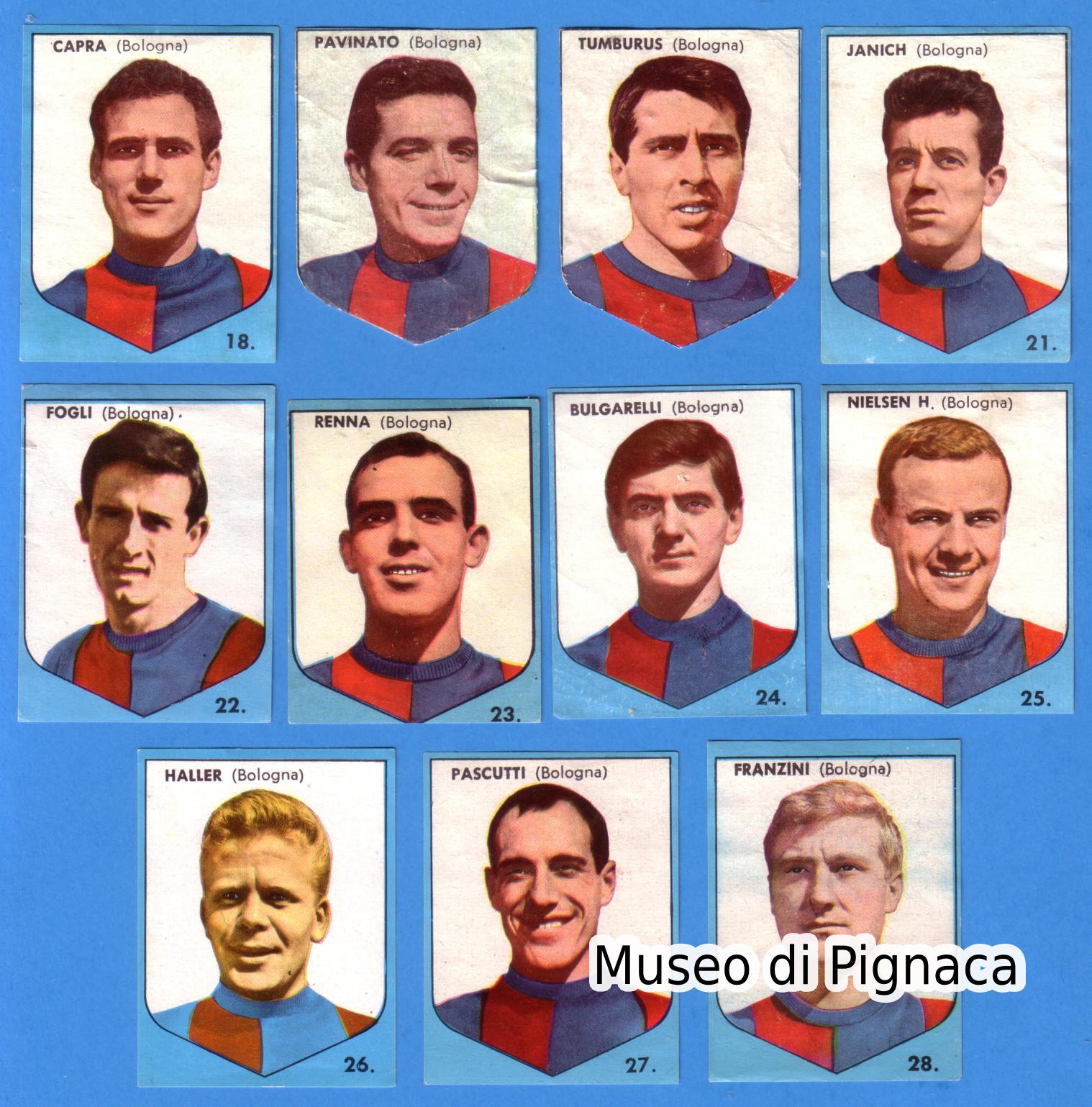 LAMPO 1962/63 - figurine Bologna FC
