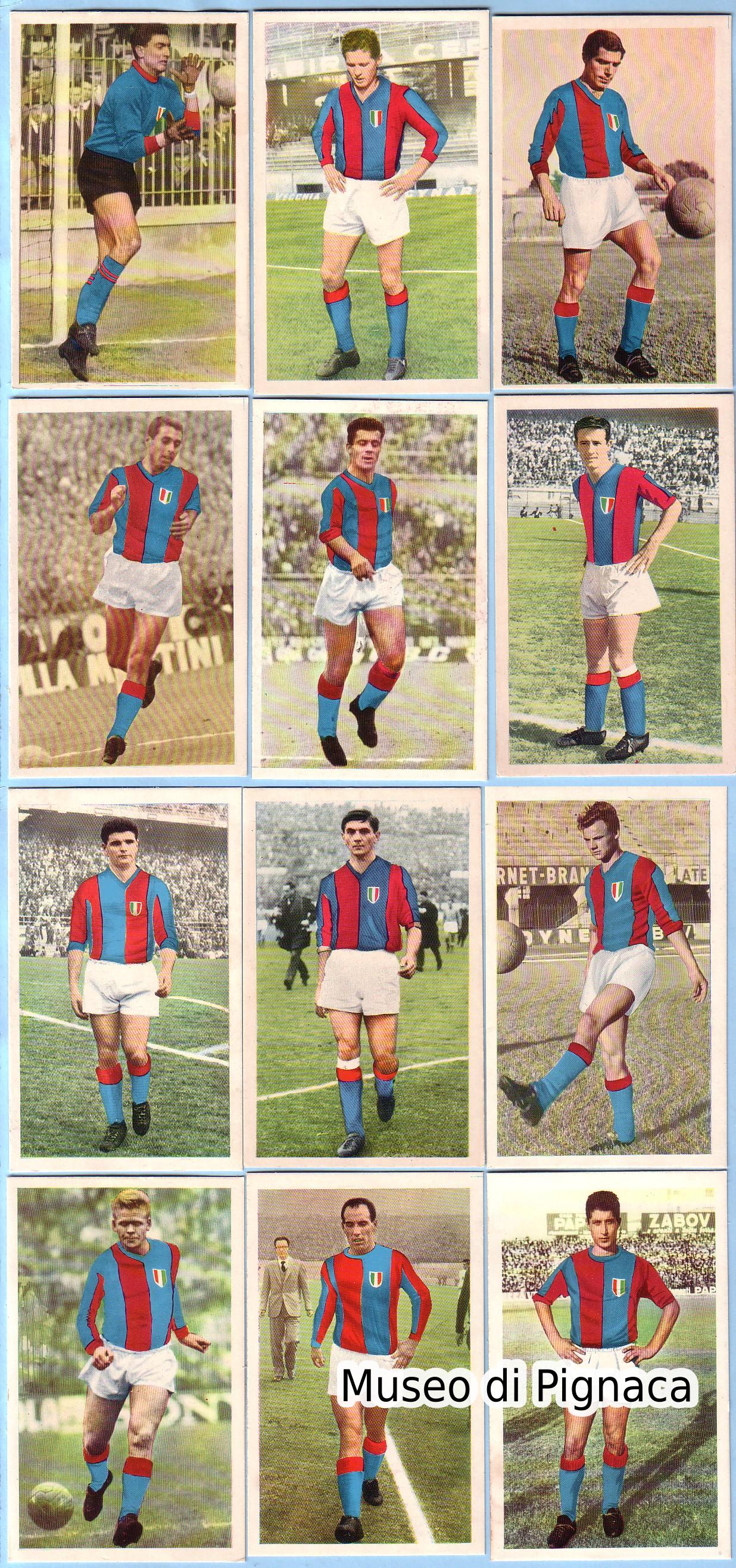 LAMPO  1964-65 Calcio Gigante - figurine cartonate Bologna senza nome del calciatore