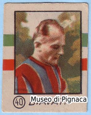1946/47 Figurina (Omnia-Sport Cicogna)- Amedeo Biavati - Bologna FC
