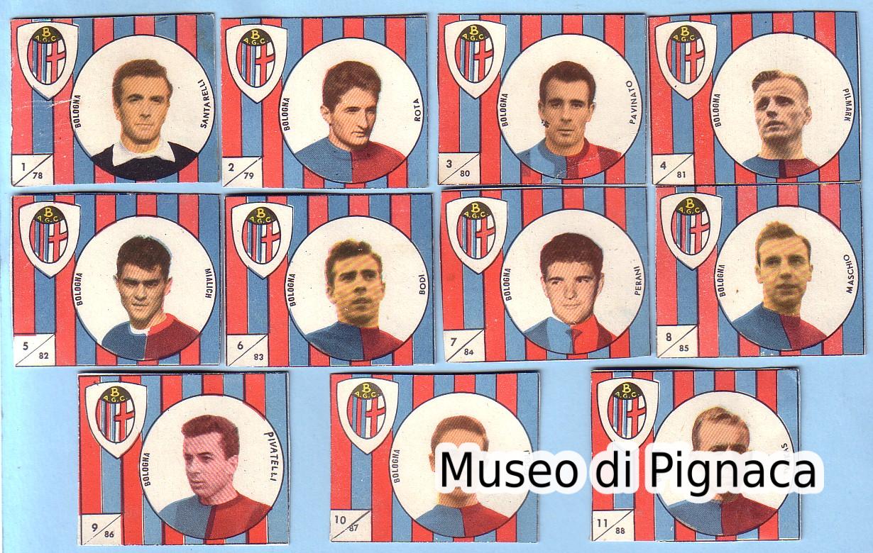 VAV 1958-59 - figurine cartonate Bologna FC